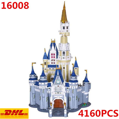 

LEPIN 16008 Legoing 71040 The Cinderella Princess Castle City Set Model Building Block Brick Kid Toys Gifts