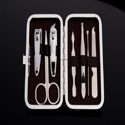 

Tseoa Stone Pattern Case1 set 7pcs Nail Clippers Kit Nail Care Set Pedicure Set Tools