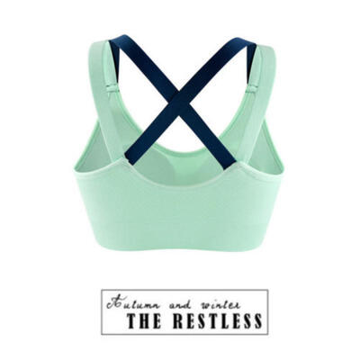 

Women Fitness Yoga Stretch Workout Tank Top Seamless Padded Sports Fashion Bras