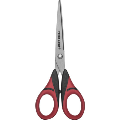 

Polar bear JD-002 Teflon coated scissors Medium red 1 set of stainless steel non-stick