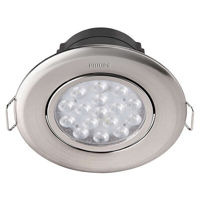 

Светодиодные прожекторы Philips (PHILIPS) мигающие никелевые цвета 5W средний свет