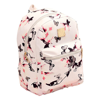 

MyMei Hot Popular Malloom Women Backpack Fashion Causal Floral Printing Bag