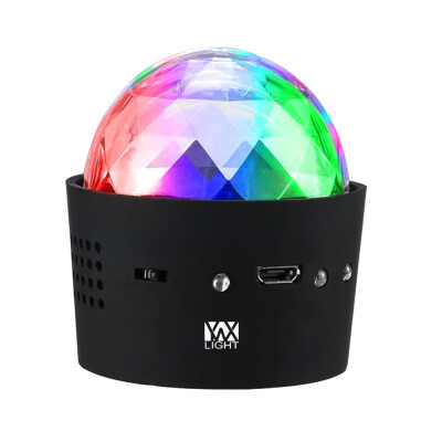 

YWXLight 3W Mini Portable USB Music Sound Control RGB Stage Lights