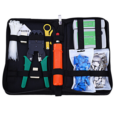 

Professional Network Computer Maintenance Repair Kit Cross Flat Screwdriver Crimping Pliers Tool Set