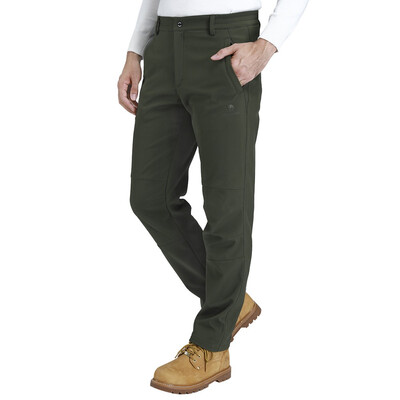 

CAMEL CROWN Mens Softshell Fleece Pants for Outdoor Hunting Hiking Skiing Waterproof Windproof Trousers
