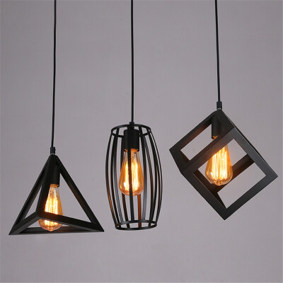 

Nordic Iron Industry Vintage Home Decor Pendant Light Fixtures Restaurant DD-30