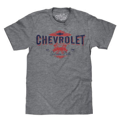 

Chevrolet EST 1911 T-Shirt - Chevy Genuine Parts Graphic Shirt
