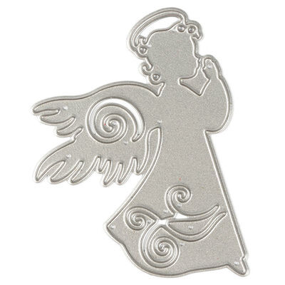 

UpperX Scrapbooking Stencil Template DIY Christmas Album DIY Square Cutting Stencils Embossing Card Scrapbooking Album Angel
