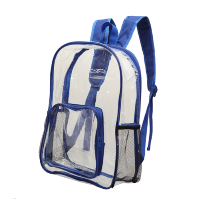 

Fashion Clear Transparent See Through PVC Mini Backpack School Book Bag Outdoor