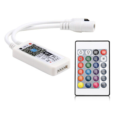

ZDM WiFi Wireless RGB LED Smart Controller Working with iOS Android System DC5 - 28V