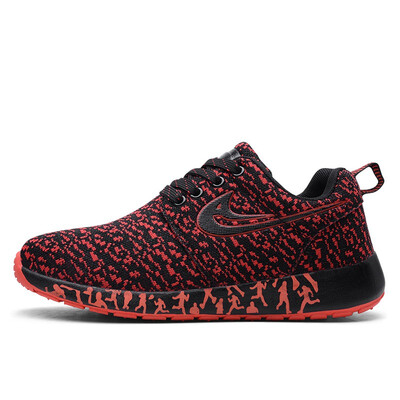 

Breathable Men Male Shoes Adult Red Black Gray blue High Quality Comfortable Non-slip Soft Mesh Men Shoes 2018 Summer New