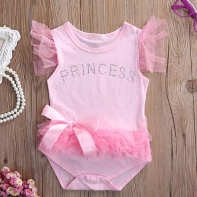 

Cotton Newborn Infant Kids Baby Girls Bodysuit Romper Jumpsuit Clothes Outfits