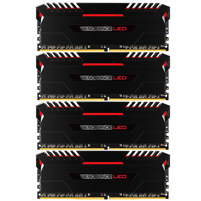 

USCorsAIR Avenger LED Light Bar DDR4 3000 64GB (16Gx4) Настольная память Red