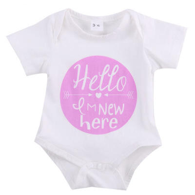 

Newborn Baby Girl Boy Bodysuit Romper Jumpsuit Outfits Sunsuit Clothes UK Stock