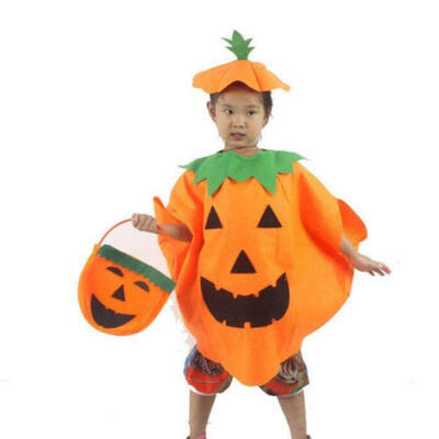 

Halloween Costume Hat Pumpkin Outfits Adult Kids Cosplay Party Halloween Clothes