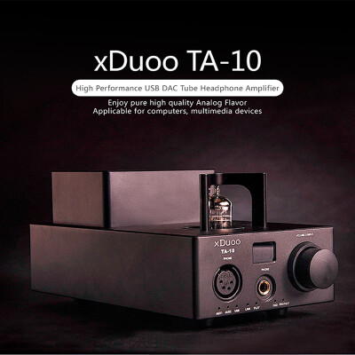 

xDuoo TA-10 High Performance USB DSD DAC Vacuum Tube Headphone Amplifier