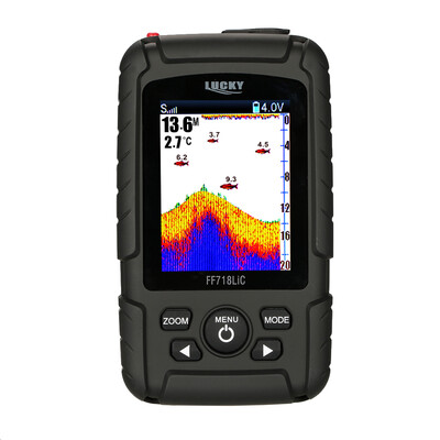 

LUCKY 328ft 100m Fishfinder Sonar Transducer 2-in-1 Wired & Wireless Sensor Portable Fish Finder
