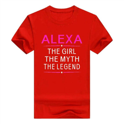 

Alexa The Girl The Myth The Legend Name T-Shirt