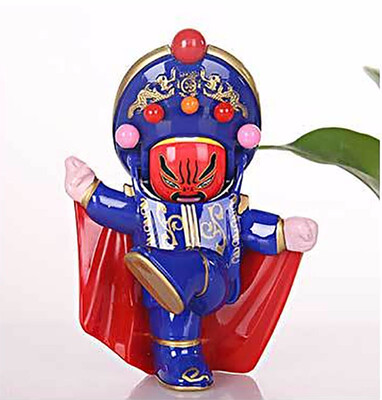 

NeillieN Chinese style gift Beijing opera pen holder craft ornaments Beijing special gifts foreign affairs abroad gift business of