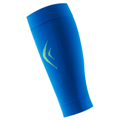 

MD gradient pressure compression movement leg sets party Qi with the iron triathlon running marathon riding men and women high elastic breathable protection leg leg shield 2 fitted blue blue code