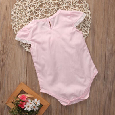 

US Newborn Baby Girl Romper Floral Bodysuit Sunsuit Summer Clothes Outfits 0-24M