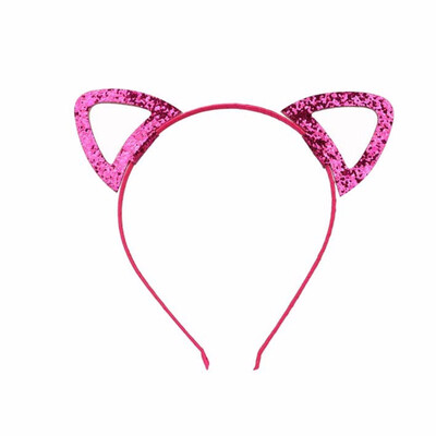 

Outdoor Kids Girl Women Glitter Cat Ear Headband Value Set Cat Ear Hair Hoop
