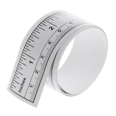 

Adhesive Metric Measure Tape Vinyl Ruler for Sewing Machine Waterproof 1PC 09m