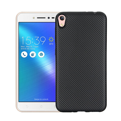 

Goowiiz Phone Case For ASUS Zenfone Live3S Max ZB501KLZC521TL Luxury Ultra-thin Carbon Fiber Soft Silicone Complete protection