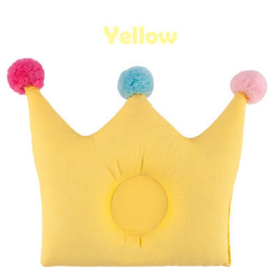 

Baby Infant Newborn Memory Foam Bear Pillow Prevent Flat Head Anti Roll Support