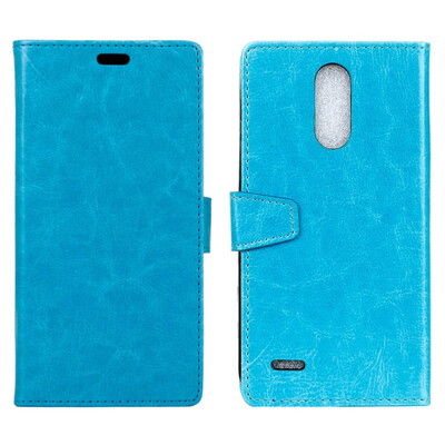 

MOONCASE LG G7 ThinQ Crystal Leather Case - Blue