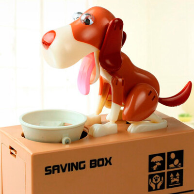 

Robotic Dog Money Box Money Bank Automatic Stole Coin Piggy Bank Money Saving Box Moneybox Gifts kid Money Saving Banks