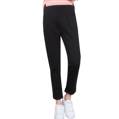 

Antarctic Nanjiren Harlan pants loose loose casual pants female wild feet pants black L 16572