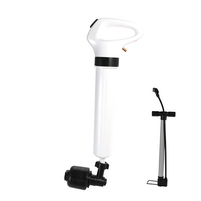 

Multifunctional Inflatable Pipe Plunger Air Pressure Pump Drain Sewer Toilet Sink Dredging Device Cleaner Kit