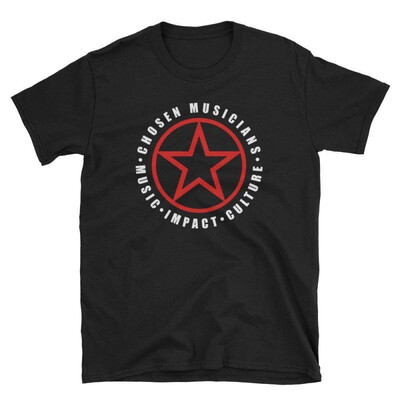 

Chosen Musicians Star Black tee Unisex