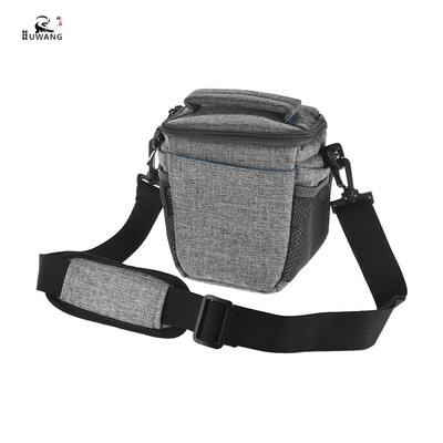 

HUWANG Portable Water Resistant Camera Shoulder Bag with Single Shoulder Sling Waterproof Rain Cover for Canon Nikon Sony SLRDSLR