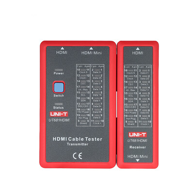 

UNI-T HDMI Wire Tester HDMI-mini Cable Tester Check Disorder Short Open&Cross Status HD Cables Test