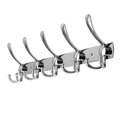 

UpperX Coat Rack Stainless Steel For Coat Towels Hat Rack 5 Hooks