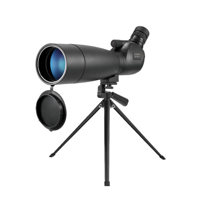 

Visionking 20-60x80 Angled Spotting Scope BaK4 Waterproof Fogproof Portable Travel Scope Monocular Telescope with Tripod Carry Cas