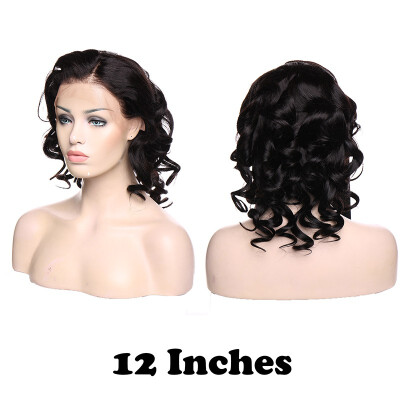 

Lace Front Human Hair Wigs Water Wave Virgin Human Hair Wigs With Hair Wigs For Women With Baby Hair