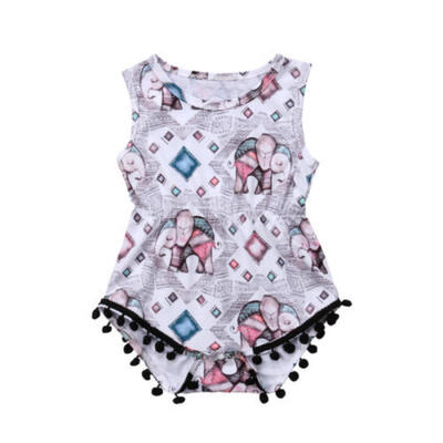 

Tassel Newborn Baby Girls Romper Jumpsuit Outfits Casual Clothes Sunsuit 0-18M