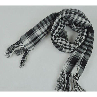 

110110 Arab Shemagh Keffiyeh Military Tactical Palestine Light Scarf Shawl Wrap