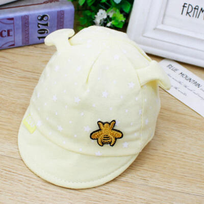 

Baby Boy Summer Hats Striped Soft Cotton Eaves Baseball Cap Sun Hat Beret Sunhat