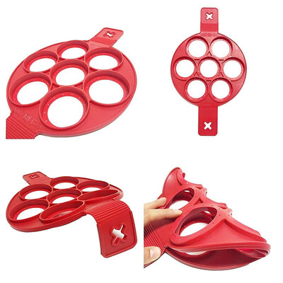 

Pancake Molds Ring Fried Egg Mold Reusable Silicone
