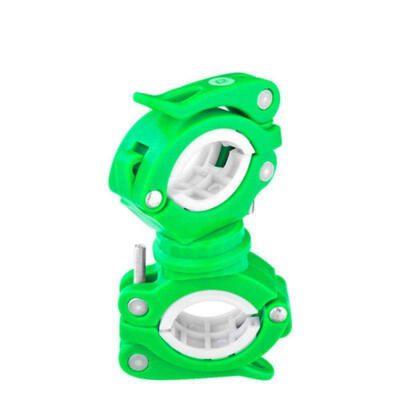 360°Rotate Cycling Bike Handlebar Bracket Flash light Lamp Mount Holder Clip