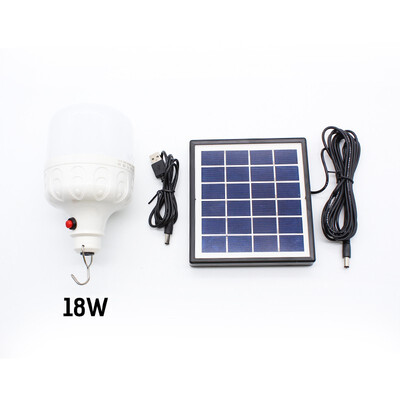

5-6V USB LED Solar Bulb Solar USB Charging Dual-purpose Bulb Outdoor Camping Adventure Lighting Household Emergency Lamps