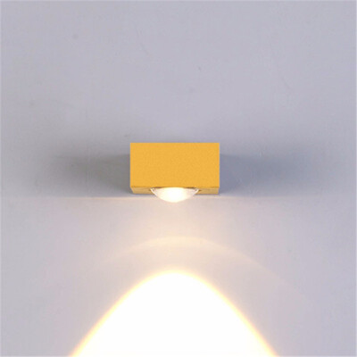 

Baycheer HL484507 Golden Finish Post Modern Acrylic 1102" Long Led Wall Sconce in White Light