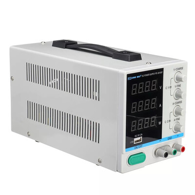 

LONG WEI PS-3010DF 110V220V 30V 10A Adjustable LED Digital Display DC Power Supply Switching Regulated 5V 2A USB Power Supply