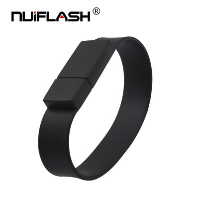 

USB Stick Silicone Bracelet Wrist Band 4GB 8GB 16GB 32GB 64GB 128GB USB Flash Drive Pen Drive Memory Disk Pendrives gift
