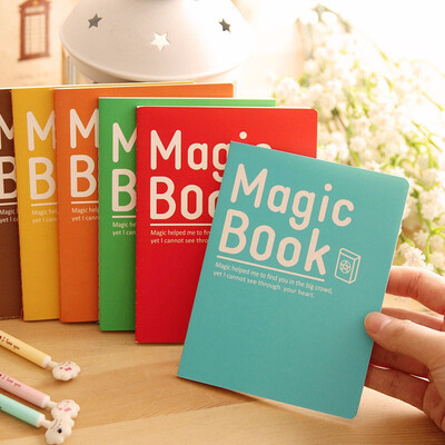 

Outdoor Creative Magic Book Diary A6 Soft Copy Notebook Random Color