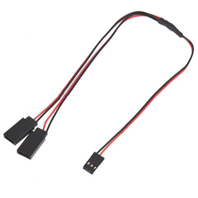 

300мм 30см Servo Extension Y провода шнура Разъемы Кабель для RC JR Futab
